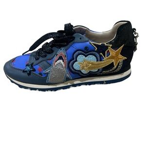 Coach Sharky Fashion Sneaker Size 5 Rare Excellent Condition